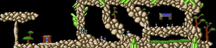 Overview: Oh no! More Lemmings, Amiga, Tame, 18 - Lemmings For Presidents!